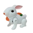 thumbnail image 1 of Huanglei Lapin Réaliste Marchant et Sautant Animal Interactif Animé pour Enfants Nouveauté, 1 of 3