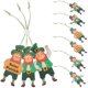 thumbnail image 1 of St Patricks Day Party Decorations Green Hat Doll Hanging 1Set, 1 of 4
