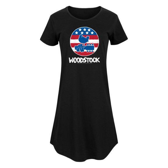 Woodstock - Original Poster - Americana - Women's Any Way Dress
