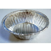 48 Pcs Disposable Aluminum Foil Cups Baking Bake Muffin Cupcake Tin Mold Round