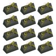 thumbnail image 1 of Unique Bargains Candy Boxes, 30 Pcs Wedding Gift Boxes Paper Box with Ribbon and Wood Ring 6.7 x 3.9 x 3.3 Inch, Dark Green, 1 of 5