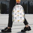 thumbnail image 2 of Lukts Hot Air Balloon Pattern 15 Inch Student Backpack, Waterproof Laptop Backpack with Adjustable Shoulder Straps, Lightweight Travel, Campus Backpack, Unisex, 2 of 6