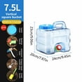 thumbnail image 6 of Clearance Storage Containers under $20,Camping Water Tank With Faucet Emergency Water Storage For Outdoor Camping Hiking, 6 of 9