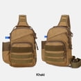 thumbnail image 1 of Bolsa De Pecho Molle Bolsas de chaleco informales para hombre, bolsa de lona segura para el pecho para hombre, para viajes de senderismo (caqui) Tmvgtek Para Estrenar, 1 of 6