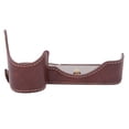 thumbnail image 1 of Housse de Protection en Cuir de Haute Qualité pour Sony A9/A7RIIi A7III (Café), 1 of 6