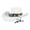 White, variant on Gtoiithly Vintage Style Suede Cowboy Hat for Ladies, Decorative Flower Concho & Embroidered Band, UV Protection Wide Brim Sun Hat for Summer Khaki