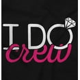 thumbnail image 2 of I Do Crew Funny Bachelorette Party Women Plus Size Crewneck Sweatshirt Brisco Brands 2X, 2 of 5