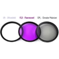 thumbnail image 1 of 43mm Multi-Enduit 3 Pièces Filtre Kit (UV-CPL-FLD) pour Canon Vixia R80, HF R82, HF R800, HF R70, HF R72, HF R700, HF, 1 of 3