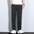 thumbnail image 2 of Dpytoraw Men's Lessel Wide Leg Pants Youth Large Size Loose Straight Leg Pants Korean Version Of The Trend Casual Pants, 2 of 5