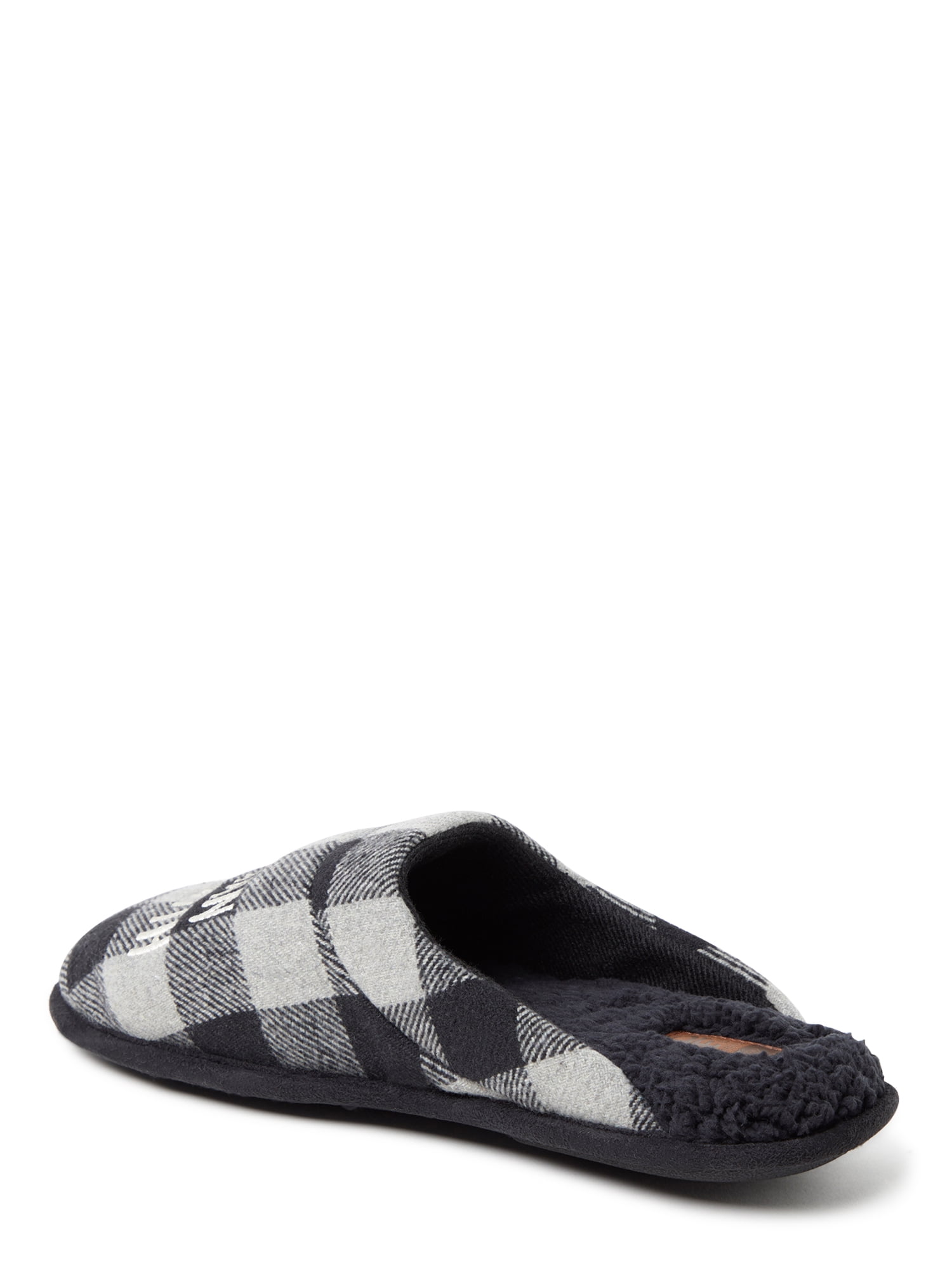 DF by Dearfoams Men's The Man the Myth Scuff Slippers
