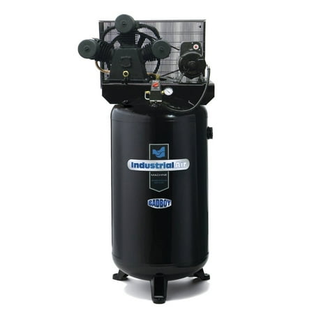 Industrial Air ILA5148080 5.7 HP 230V 80 Gallon Vertical Stationary High-Flow Air (Best 80 Gallon Air Compressor For The Money)