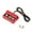 Red, variant on 12V Motorcycle License Plate LED Light Waterproof Motorbike Tail Light For Sports Car Scooter Accessories