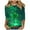 #319-Green, variant on Craaazy Ladies' St. Patrick's Day Printed Round Neck T-shirt Leisure Tops Gifts