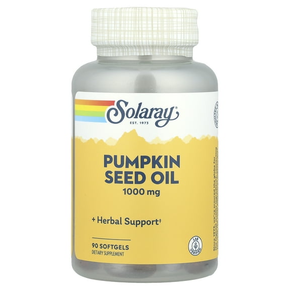 Solaray Pumpkin Seed Oil 1,000 mg 90 Sgels