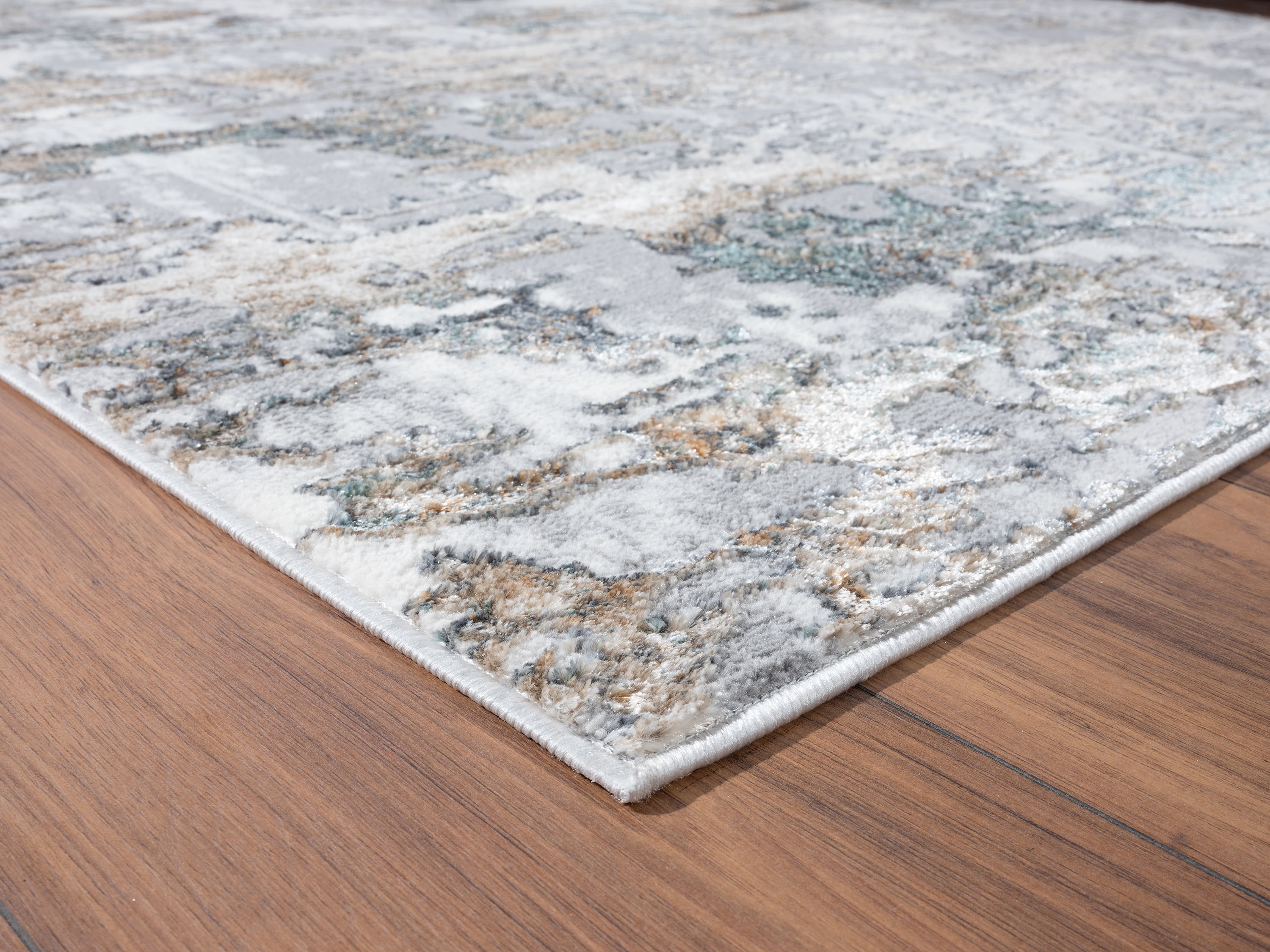 United Weavers of America Symphony Abstract Modern Runner Rug