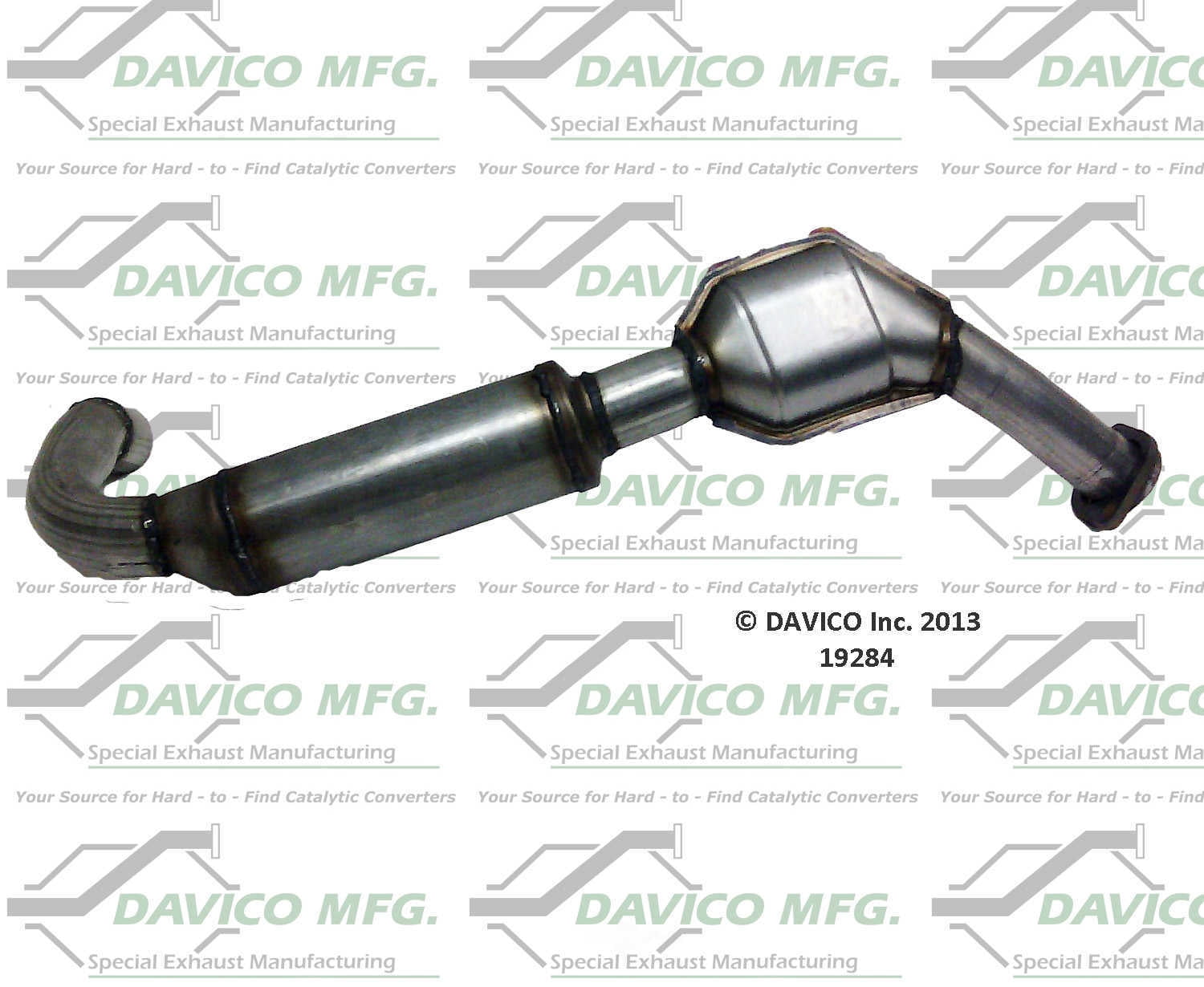 Davico Mfg 19284 Direct-Fit Catalytic Converter