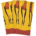 thumbnail image 5 of Figures of African Tea Towels Set of 1 Tribal Dancer Kitchen Dish Cloth with Hanging Loop, 18"x28"Lint-Free Absorbent Towel for Kitchen Drying Wiping and Cleaning, 5 of 6