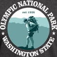 thumbnail image 3 of CafePress - Olympic National Park T Shirt - Men's Classic Graphic Cotton T-Shirt, 3 of 4