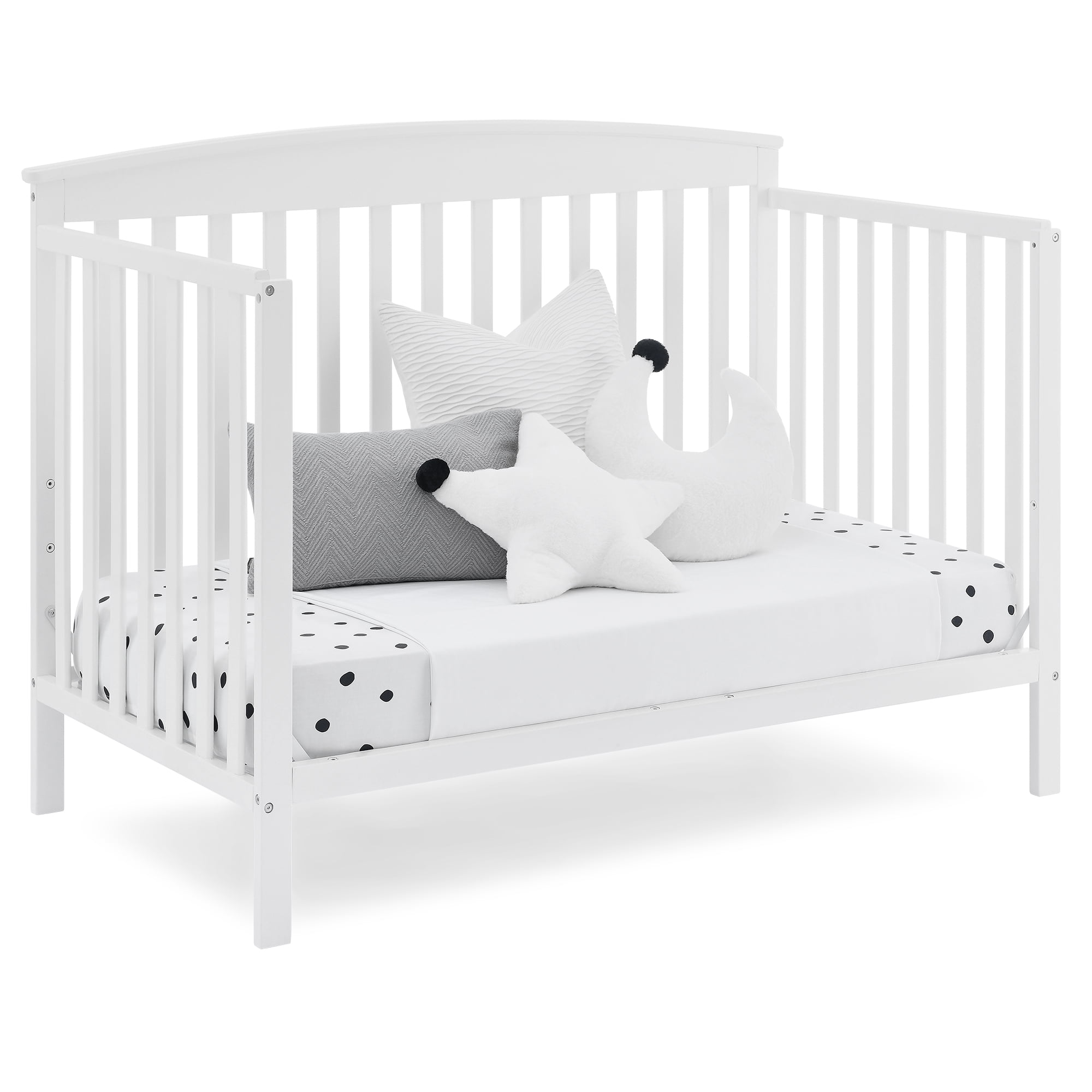 Buy Delta Children Hanover 6in1 Convertible Baby Crib, Bianca White