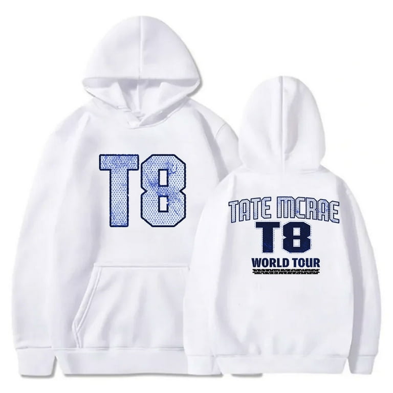 Tate McRae T8 Hoodies Think Later World Tour Merch Women Men