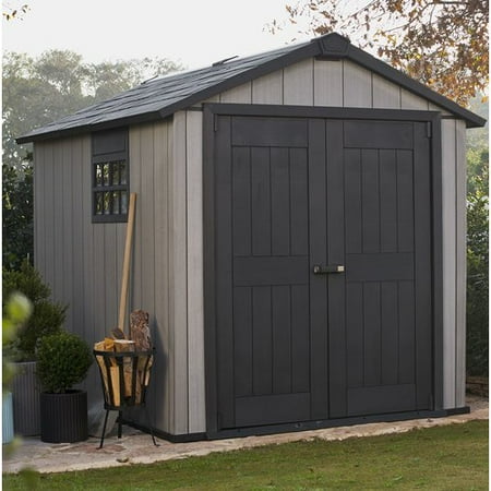 UPC 731161043581 product image for Keter Oakland 7 ft. 6 in. W x 9 ft. 5 in. D Plastic Storage Shed | upcitemdb.com