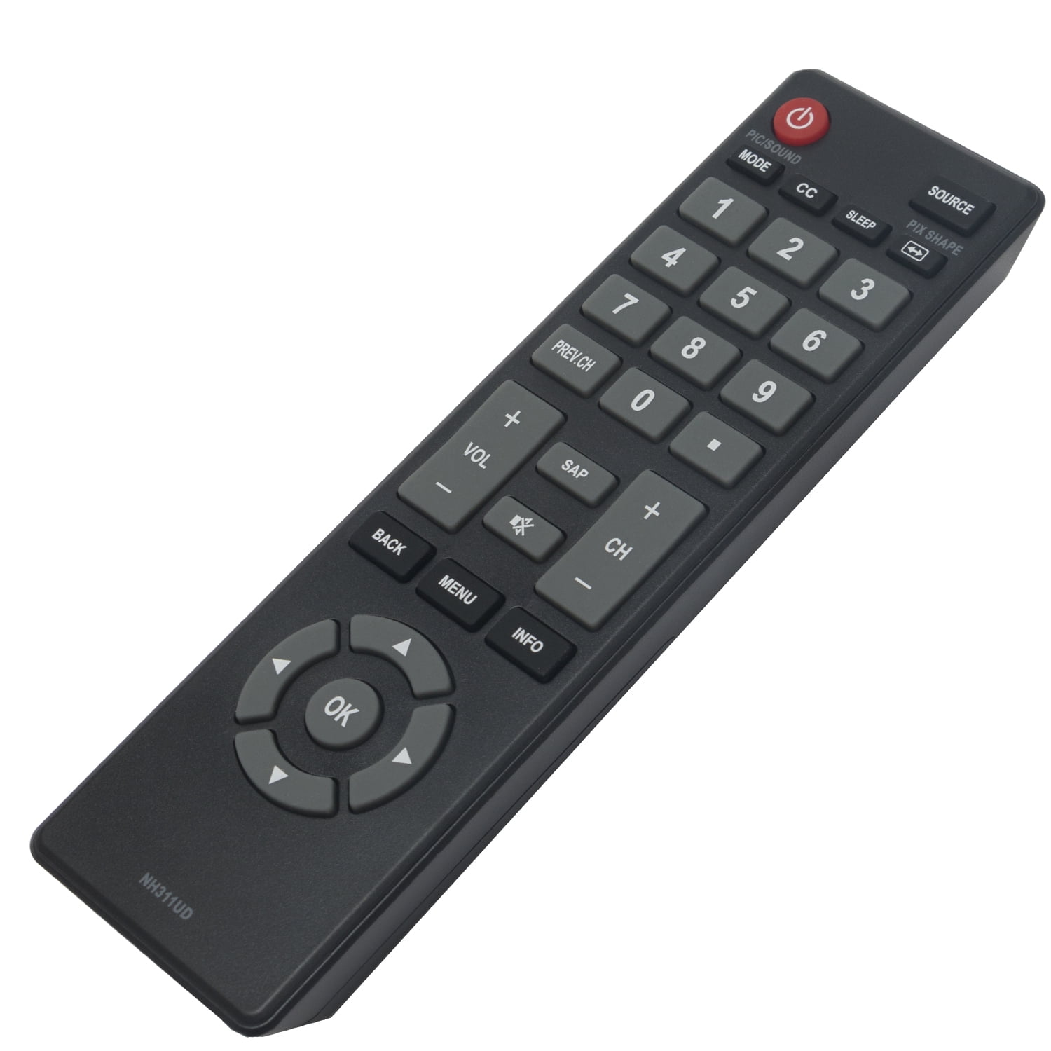 New NH311UD Replaced Remote Control fit for Sanyo TV FW50D36FB