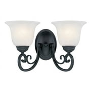 54-4866 2 Light With Bath Light