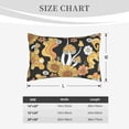 thumbnail image 6 of Binfone Mushrooms Honeycomb Standard Size Pillowcase, Long Staple Pure Cotton Envelope Closure Pillow Cover,14"X20", 6 of 9