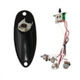 thumbnail image 1 of 2 Set Guitar Accessories: 1 Set 1/4 Inch Guitar Output Mono Jack Plug, Black & 1 Set for Guitar PreWired, 1 of 10
