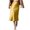 Yellow_002, variant on Fgnfyis Satin Midi Skirt Womens High Waist Solid Color Zipper Summer Casual Skirt Mini Skirts for Women Pink_001 M