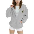 thumbnail image 2 of EGNMCR Sweat à Capuche à Manches Longues et Col Rond pour Enfants avec Imprimé Dégradé, polyester, 2 of 6