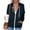 Black women's zip up hooded jacket a1, variant on Women's Casual Hooded Zip Up Jacket Loose Fit Solid Color Outerwear Spring Vacation Fashion Clothes, Light Blue 2XL