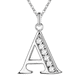 thumbnail image 2 of Collar europeo y americano de 26 letras, accesorios de moda con incrustaciones de diamantes, 2 of 6