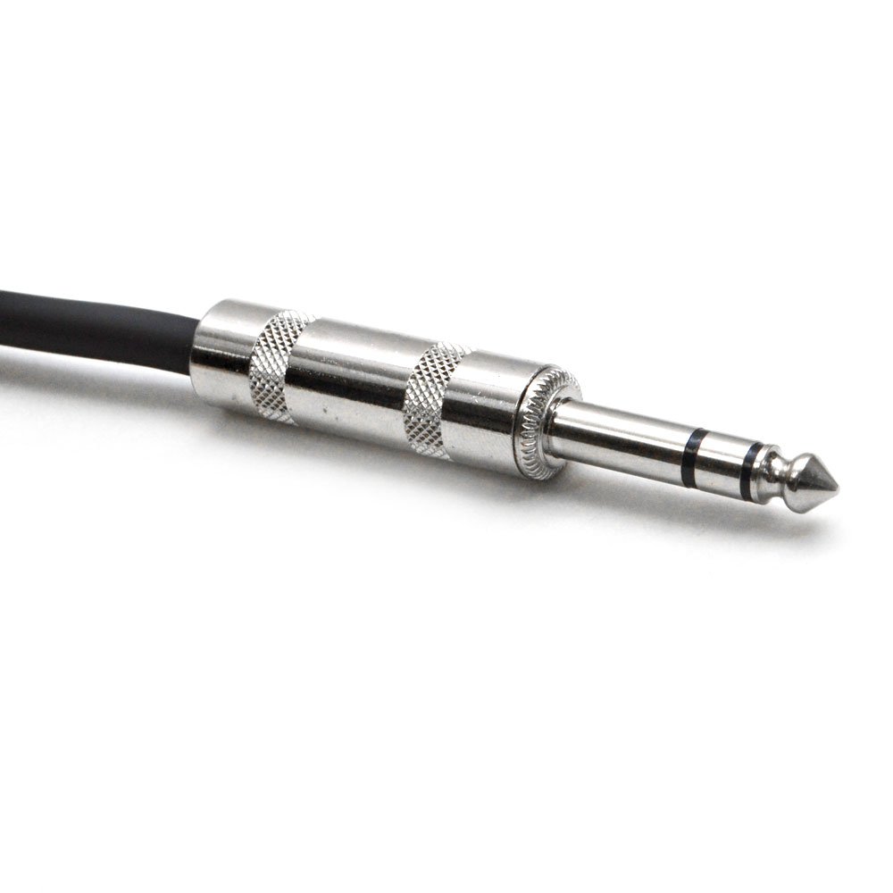Seismic Audio SATRX-10BGORYP 6-Pack Multi-Color 10FT 1/4" TRS to 1/4" TRS Patch Cables