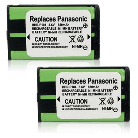 HHR-P104 / GE-TL26411 2-Pack for Panasonic Replacement Battery