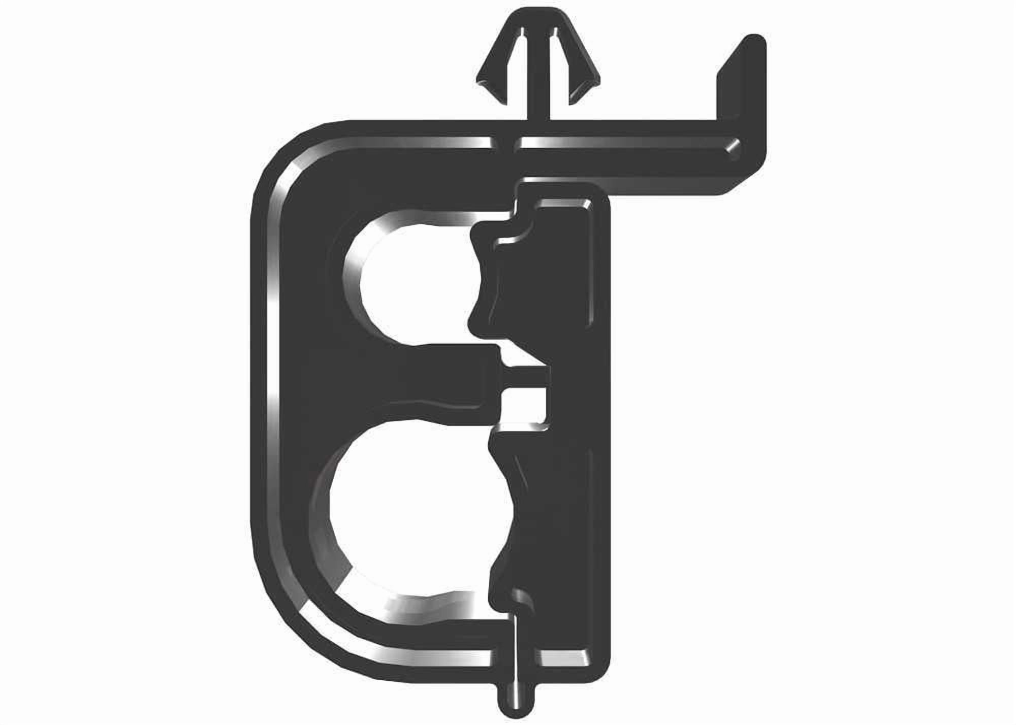 GM Genuine Parts Brake and Fuel Pipe Clip