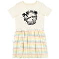 thumbnail image 3 of Inktastic Next Stop Laguna Beach, California Girls Toddler Dress, 3 of 5