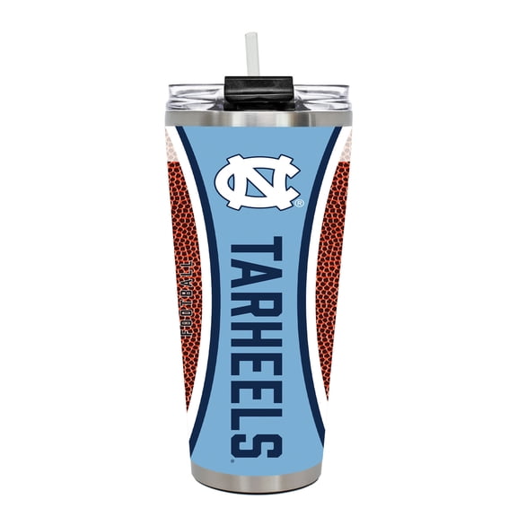 North Carolina Tar Heels 32oz. Big Slim Game Ball Travel Tumbler