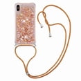 thumbnail image 4 of Funda FOXDOCK para iPhone Xs Max con Cuerda Ajustable, Brillo Líquido, Protección Antigolpes y Lente – Ideal para Regalo, 4 of 5