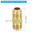 thumbnail image 2 of Conector de tubo de compresión de latón, unión de extensión de tubería 1/2" Macho x 1.8 pulgadas, 2 of 6