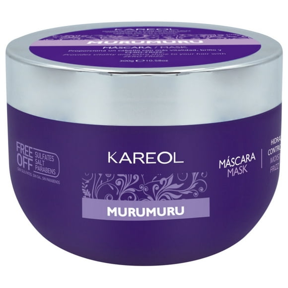 Kareol Murumuru Tratamiento 300gr · Hidratación Y Control Volumen cero frizz KAREOL Murumuru