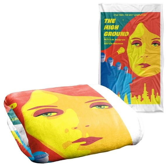 Star Trek The Next Generation Season 3 Episode 12 Silky Touch Super Soft Throw Blanket 36" x 58"
