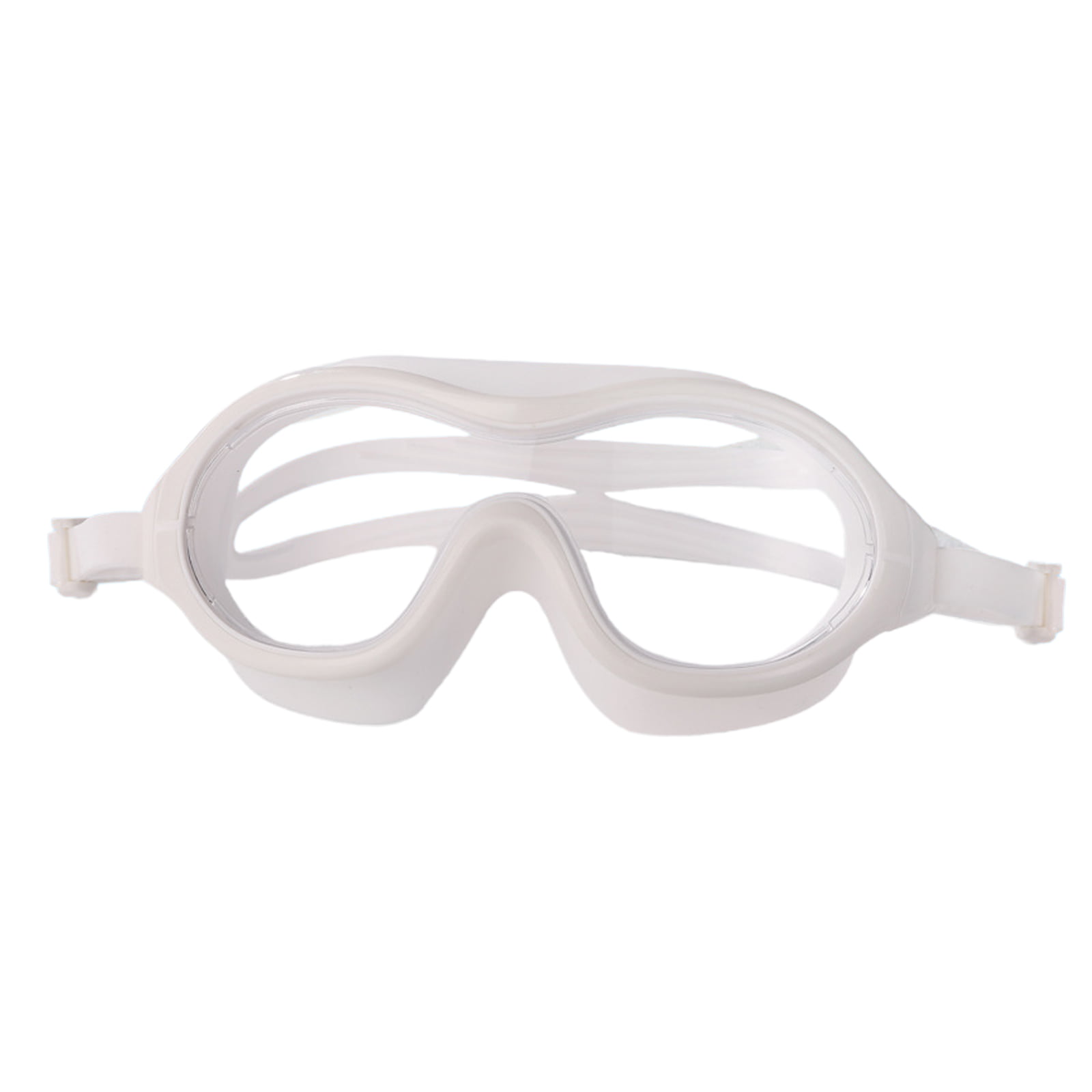 Men Women Silica Gel Large Frame Swim Glasses Diving Goggles Anti-fog Waterproof