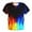 Z02-Blue, variant on MUXiin Boys Shirts Size 6 Animal Print Cute Funny Short Sleeve T Shirt Cotton Back To School Shirt Kids Summer Clothing