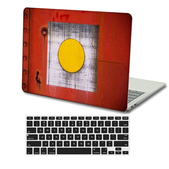 KSK KAISHEK Plastic Hard Shell Compatible 2015 2014 2013 2012 Release MacBook Pro 15 inchs Retina Display No Touch + Black Keyboard Cover Model: A1398 Red series 0877