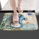 thumbnail image 4 of Alfombrilla de baño, alfombrilla antideslizante con estampado de animales marinos, alfombrilla de cocina de excelente artesanía, 4 of 7