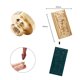 thumbnail image 5 of Estampilla Cabezales de sello de arte 3D cabeza de sello Vintage de latón DIY en relieve 25-30mm para cuenta de mano Tmvgtek Libre de BPA, 5 of 9