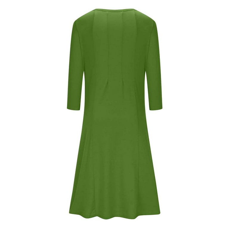 grass green dress women Wedtrend Women Wedding Guest Dress with Pocket Green Asymmetrical Printed  Long Bridesmaid Dress with Strapless – WEDTREND main image 1