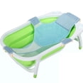 thumbnail image 2 of RV Productos para bebés, venta al por mayor, cama de baño cruzada, marco de baño para bebés, red de baño para recién nacidos (azul) brillar Electrónica, 2 of 5