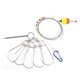 thumbnail image 1 of Sonducket Hebilla de bloqueo de pesca, aparejos de pesca de acero inoxidable, accesorios de pesca ligeros fáciles de usar para pesca al aire Pescar, 1 of 6